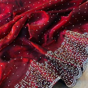 Georgette Sharee with Blouse Piece
