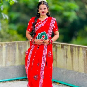 Hybrid Silk Sharee with Blouse Piece